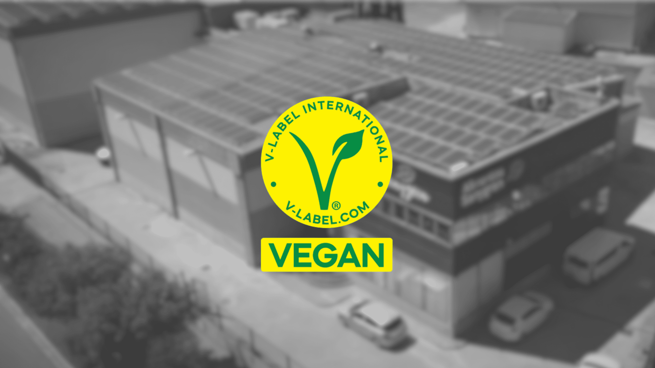 Sello V-Label Vegan cabecera